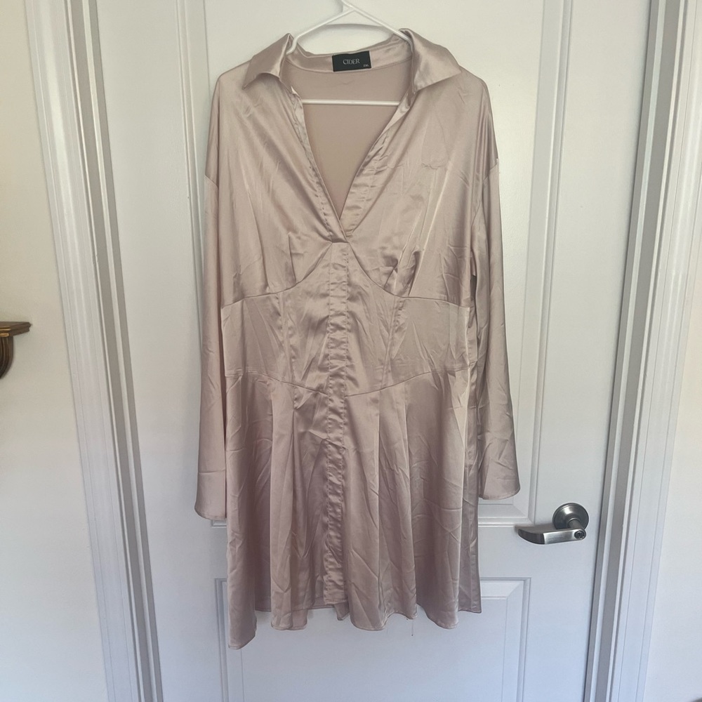 Cider Silk Dress
